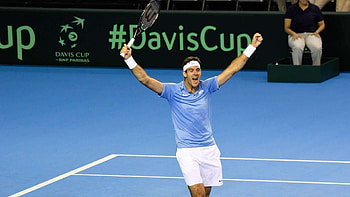 Davis Cup, Juan Martin del Potro HD wallpaper