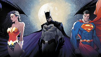 The Trinity Artwork, batman, superman, wonder-woman, artwork, superheroes HD wallpaper