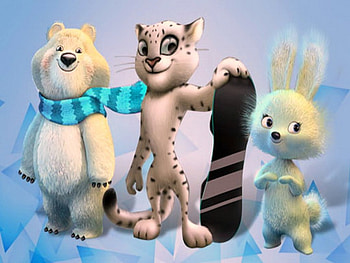 Sochi mascots, Olympics, Sochi, 2014, mascots HD wallpaper