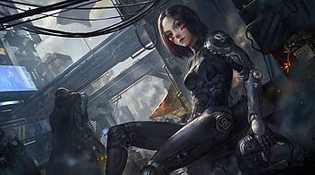 Alita Battle Angel Artwork , alita-battle-angel, 2019-movies, movies, artist, artwork, digital-art, artstation HD wallpaper