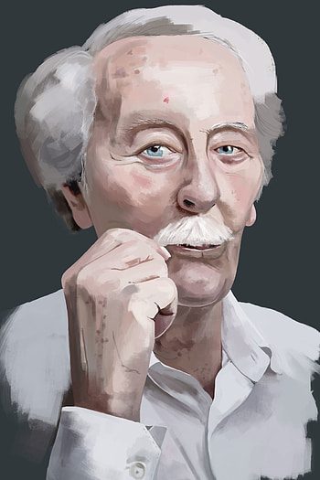 Jean Rochefort, Movies, Agathe de Cacqueray, Portrait HD phone wallpaper