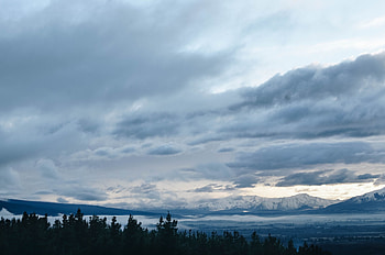Nature, Sky, Mountains, Dahl, Distance HD wallpaper