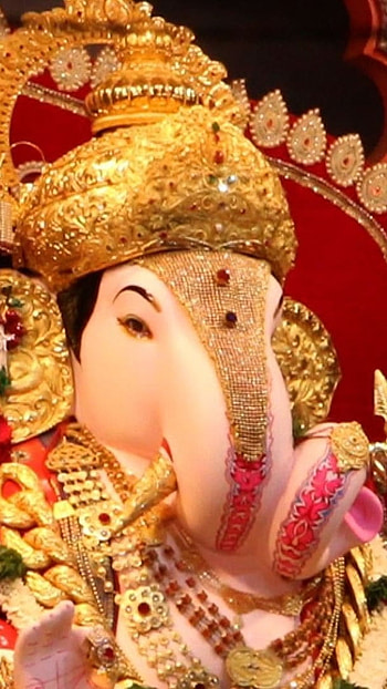 Dagdusheth Ganpati, Lord Ganesh, Shree Ganesh HD phone wallpaper