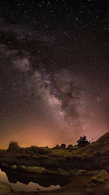 Milky Way, , Stunning visuals HD phone wallpaper