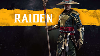 MK11 Raiden, Intense visuals, Gaming fandom, Deadly lightning HD wallpaper