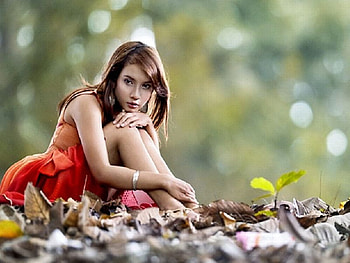 Autumn-Girl, cool, autumn, girl HD wallpaper