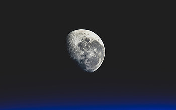 Moon, sky, Space, cloud HD wallpaper
