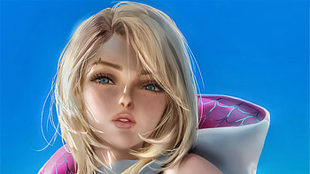 Gwen Stacy Artwork, gwen-stacy, artwork, digital-art, artist, superheroes, deviantart HD wallpaper