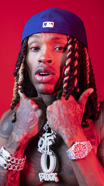 King Von, Red Background HD phone wallpaper
