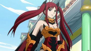 Erza, terrific, awesome, anime, cute, amazing, lovely HD wallpaper