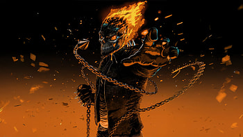 Ghost Rider Blaze Of Vengeance, ghost-rider, superheroes, artist, artwork, digital-art, artstation HD wallpaper