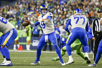 Matthew Stafford, Rams fight, Tough division win, Seahawks HD wallpaper