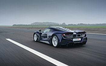 Hennessey Venom F5, 2021, Race car, Gray HD wallpaper