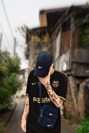 Cria do Barcelona, ball, favela, favelado, futebol, time, boy HD phone wallpaper