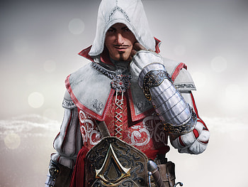 Trickster, fantays, man, game, luminos, assassins creed identity HD wallpaper