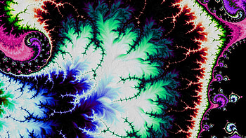 Trippy Psychedelic Fractal, trippy, psychedelic, trance, green, dark, Abstract, fractal, abstract green HD wallpaper