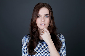 Zoey Deutch, pretty, actress HD wallpaper