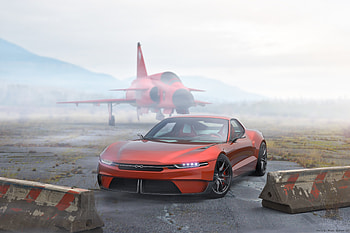 Artwork, Saab 37 viggen, Saab Sonett HD wallpaper
