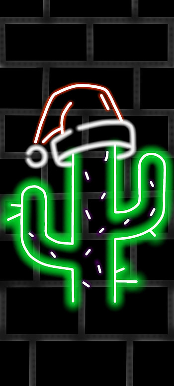 Viene navidad >:), Cactus HD phone wallpaper