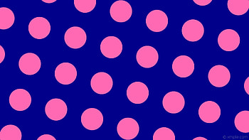 spots blue pink polka dots dark blue hot pink HD wallpaper