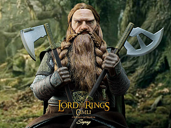 Gimli, Lord of the Rings character, Dwarf warrior, Brave companion HD wallpaper
