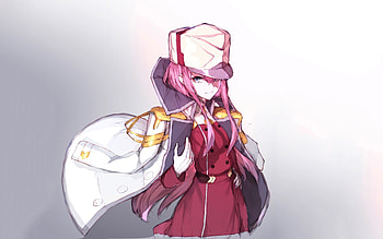 Zero Two, anime girl, Darling in the FranXX, art HD wallpaper