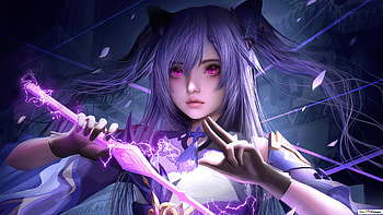elecro anime, animado, electronic HD wallpaper
