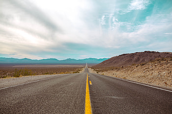 Nature, Mountains, Road, Markup HD wallpaper