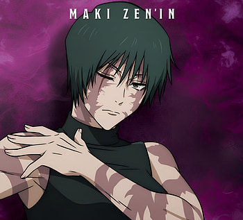 Silent Resolve — Maki Zenin (Jujutsu Kaisen Quad ), Anime, Jujutsu Kaisen, Maki Zenin HD wallpaper