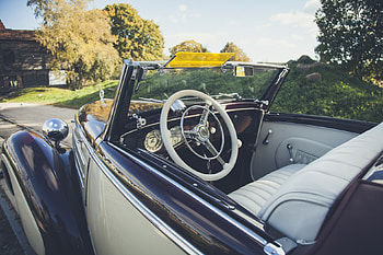 Steyr 220, Roadster, elegance, oldtimer, cars HD wallpaper