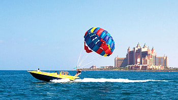 Parasailing experience, Ultimate thrill, Soaring through the sky, Unforgettable adventure HD wallpaper