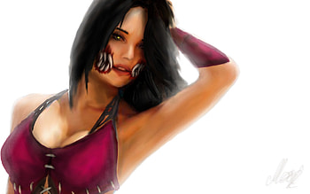 Mileena mortal kombat x HD wallpaper