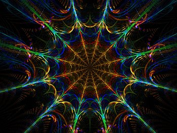 Abstract, Web, Multicolored, Motley, Pattern, Symmetry HD wallpaper