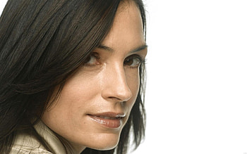 Famke Janssen movies, White background HD wallpaper