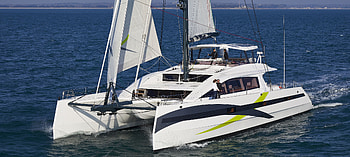 Catamaran, NDS evolution, Long Island 85, Luxury yacht HD wallpaper