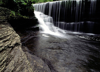 waterfalls, nature, nice, flowing water HD wallpaper