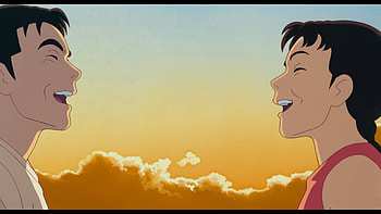 Only Yesterday | Taeko and Toshio Laughing, Only Yesterday, Anime, Studio Ghibli HD wallpaper