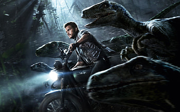 Chris Pratt, Jurassic World , Fan favorites, Entertaining backgrounds HD wallpaper