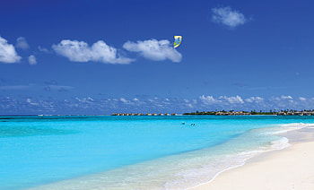 Nature, Ocean, Paragliding, Paraglider, Maldives, Parachute HD wallpaper