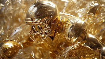 H1:Golden Toucown Glory - Football, football, toucown, Sports, sculpture HD wallpaper