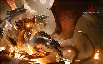 dragon, Dungeons And Dragons, Artwork, Fantasy Art, Tiamat / and Mobile Backgrounds HD wallpaper