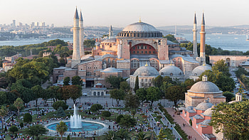 Hagia Sophia, Majestic structure, Architectural wonder, Beautiful HD wallpaper