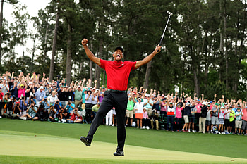 2019 Masters Tournament, Tiger Woods HD wallpaper