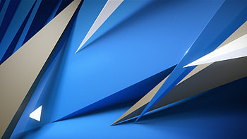 Abstract 3d Sharp Shapes, abstract, 3d, behance HD wallpaper