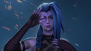 Jinx Anime And Manga, arcane, netflix, jinx-league-of-legends, tv-shows, league-of-legends, artstation HD wallpaper