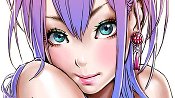 Anime girl, jewlry, girl, anime, pretty HD wallpaper