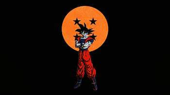 Goku Dragon Ball Dark , goku, dragon-ball, anime, dark, black, deviantart HD wallpaper