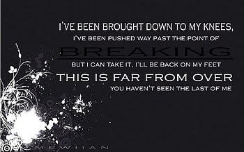 I Will Survive, life, far, over, breaking HD wallpaper