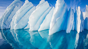 Paradise Harbor, Antarctic Peninsula, Windows 10 spotlight , Iceberg HD wallpaper