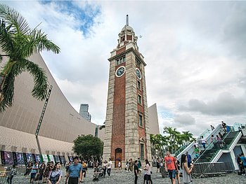 Tsim Sha Tsui Clock Tower, Hong Kong, Famous attraction, Landmark building HD wallpaper